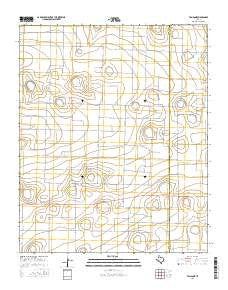 Tam Anne Texas Current topographic map, 1:24000 scale, 7.5 X 7.5 Minute, Year 2016