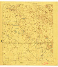 Tarida Ranch Texas Historical topographic map, 1:62500 scale, 15 X 15 Minute, Year 1921