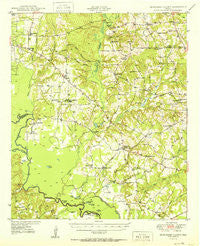 Tennessee Colony Texas Historical topographic map, 1:62500 scale, 15 X 15 Minute, Year 1950