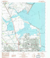 Texas City Texas Historical topographic map, 1:24000 scale, 7.5 X 7.5 Minute, Year 1994