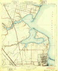 Texas City Texas Historical topographic map, 1:31680 scale, 7.5 X 7.5 Minute, Year 1932