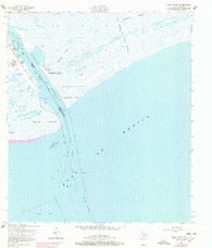 Texas Point Texas Historical topographic map, 1:24000 scale, 7.5 X 7.5 Minute, Year 1957