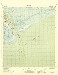Texas Point Texas Historical topographic map, 1:31680 scale, 7.5 X 7.5 Minute, Year 1944