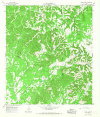 Turkey Knob Texas Historical topographic map, 1:24000 scale, 7.5 X 7.5 Minute, Year 1964