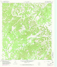 Turkey Knob Texas Historical topographic map, 1:24000 scale, 7.5 X 7.5 Minute, Year 1964
