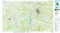 Tyler Texas Historical topographic map, 1:100000 scale, 30 X 60 Minute, Year 1991