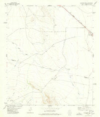 Valentine West Texas Historical topographic map, 1:24000 scale, 7.5 X 7.5 Minute, Year 1978