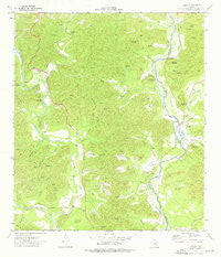 Vance Texas Historical topographic map, 1:24000 scale, 7.5 X 7.5 Minute, Year 1973