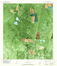 Vidaurri Texas Historical topographic map, 1:24000 scale, 7.5 X 7.5 Minute, Year 1978