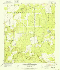 Vincent Texas Historical topographic map, 1:24000 scale, 7.5 X 7.5 Minute, Year 1951