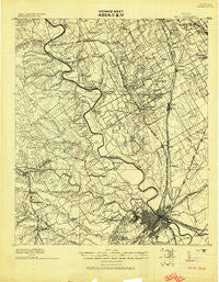 Waco Texas Historical topographic map, 1:125000 scale, 30 X 30 Minute, Year 1920