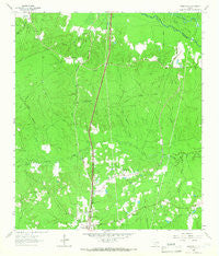 Wakefield Texas Historical topographic map, 1:24000 scale, 7.5 X 7.5 Minute, Year 1963
