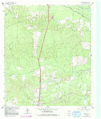 Wakefield Texas Historical topographic map, 1:24000 scale, 7.5 X 7.5 Minute, Year 1963