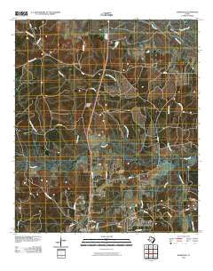 Wakefield Texas Historical topographic map, 1:24000 scale, 7.5 X 7.5 Minute, Year 2010