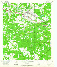 Waskom Texas Historical topographic map, 1:24000 scale, 7.5 X 7.5 Minute, Year 1962