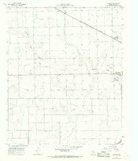 Wasson Texas Historical topographic map, 1:24000 scale, 7.5 X 7.5 Minute, Year 1965