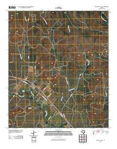 Water Valley Texas Historical topographic map, 1:24000 scale, 7.5 X 7.5 Minute, Year 2010