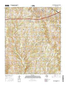 Weatherford South Texas Current topographic map, 1:24000 scale, 7.5 X 7.5 Minute, Year 2016