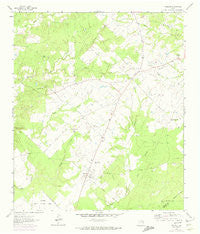 Weldon Texas Historical topographic map, 1:24000 scale, 7.5 X 7.5 Minute, Year 1964