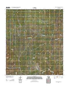 Well Hollow Texas Historical topographic map, 1:24000 scale, 7.5 X 7.5 Minute, Year 2013
