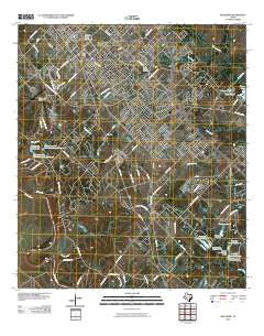 Wellborn Texas Historical topographic map, 1:24000 scale, 7.5 X 7.5 Minute, Year 2010