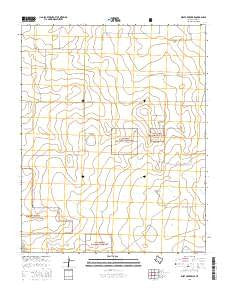 West of Kerrick Texas Current topographic map, 1:24000 scale, 7.5 X 7.5 Minute, Year 2016