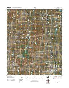 Whitewright Texas Historical topographic map, 1:24000 scale, 7.5 X 7.5 Minute, Year 2013