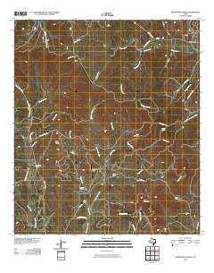Whitworth Ranch Texas Historical topographic map, 1:24000 scale, 7.5 X 7.5 Minute, Year 2010