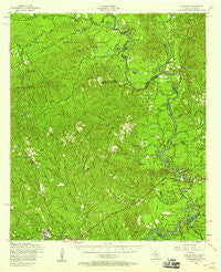 Wiergate Texas Historical topographic map, 1:62500 scale, 15 X 15 Minute, Year 1954