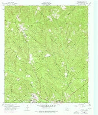 Wiergate Texas Historical topographic map, 1:24000 scale, 7.5 X 7.5 Minute, Year 1954