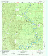 Wiergate SE Texas Historical topographic map, 1:24000 scale, 7.5 X 7.5 Minute, Year 1985