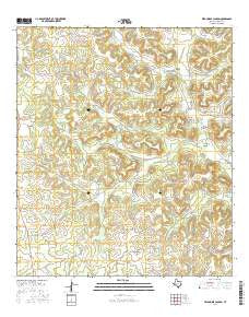 Wild Horse Canyon Texas Current topographic map, 1:24000 scale, 7.5 X 7.5 Minute, Year 2016