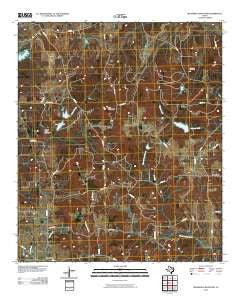 Wilkerson Mountain Texas Historical topographic map, 1:24000 scale, 7.5 X 7.5 Minute, Year 2010