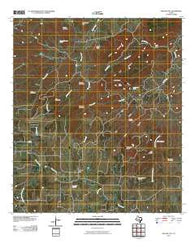 Willow City Texas Historical topographic map, 1:24000 scale, 7.5 X 7.5 Minute, Year 2010