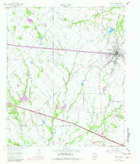 Wills Point Texas Historical topographic map, 1:24000 scale, 7.5 X 7.5 Minute, Year 1962