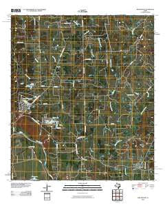 Winchester Texas Historical topographic map, 1:24000 scale, 7.5 X 7.5 Minute, Year 2010