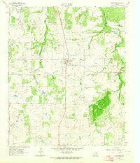Windthorst Texas Historical topographic map, 1:24000 scale, 7.5 X 7.5 Minute, Year 1962