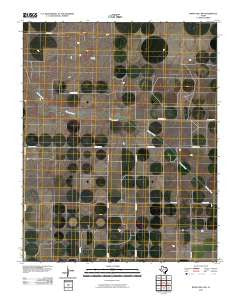 Windy Hill NW Texas Historical topographic map, 1:24000 scale, 7.5 X 7.5 Minute, Year 2010