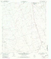 Wink South Texas Historical topographic map, 1:24000 scale, 7.5 X 7.5 Minute, Year 1968