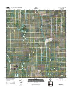 Winnie NW Texas Historical topographic map, 1:24000 scale, 7.5 X 7.5 Minute, Year 2013