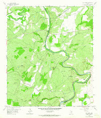 Wolf Ridge Texas Historical topographic map, 1:24000 scale, 7.5 X 7.5 Minute, Year 1959