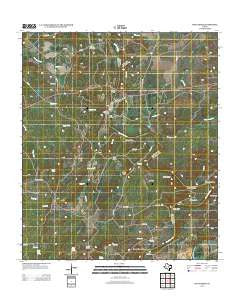 Wolf Ridge Texas Historical topographic map, 1:24000 scale, 7.5 X 7.5 Minute, Year 2012