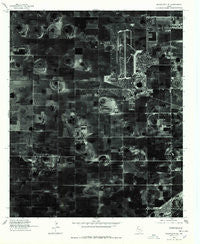 Wolfforth SE Texas Historical topographic map, 1:24000 scale, 7.5 X 7.5 Minute, Year 1976