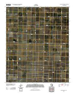 Wolfforth NW Texas Historical topographic map, 1:24000 scale, 7.5 X 7.5 Minute, Year 2010