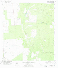 Woodard Lake Texas Historical topographic map, 1:24000 scale, 7.5 X 7.5 Minute, Year 1972