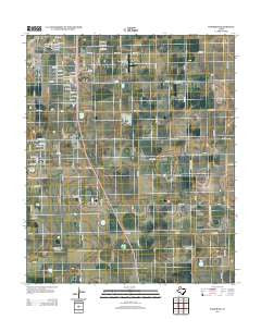 Woodrow Texas Historical topographic map, 1:24000 scale, 7.5 X 7.5 Minute, Year 2012