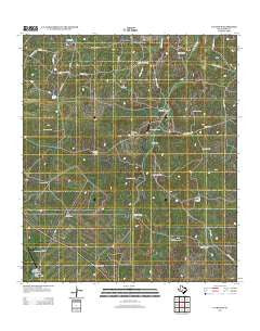 Y O Ranch Texas Historical topographic map, 1:24000 scale, 7.5 X 7.5 Minute, Year 2012