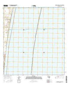 Yarborough Pass OE E Texas Current topographic map, 1:24000 scale, 7.5 X 7.5 Minute, Year 2016