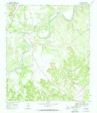 Yates Texas Historical topographic map, 1:24000 scale, 7.5 X 7.5 Minute, Year 1968