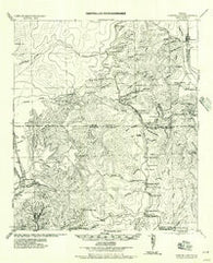 York Hollow Texas Historical topographic map, 1:62500 scale, 15 X 15 Minute, Year 1957